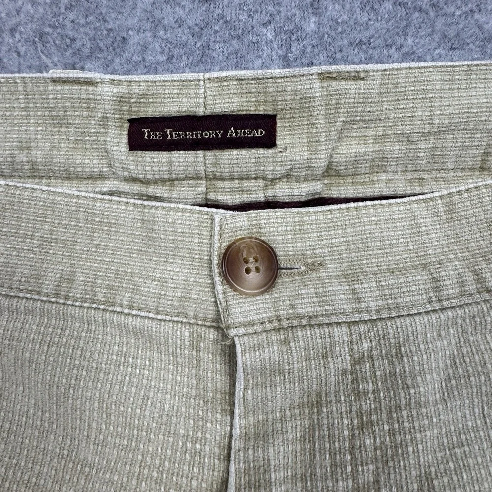 VTG The Territory Ahead Textured Pants Men 42x31 Relaxed Straight Outdoor‎ Chino